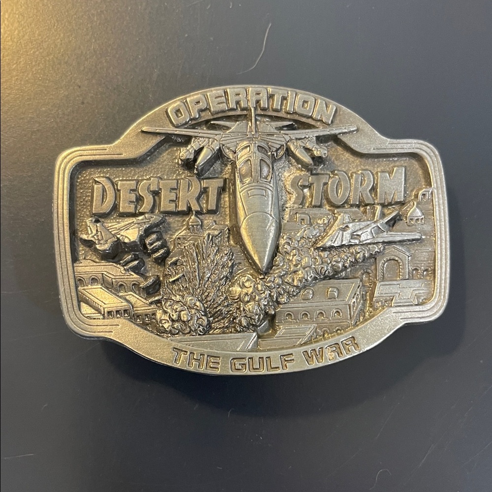 Limited Edition Operation Desert Storm Belt Buckle